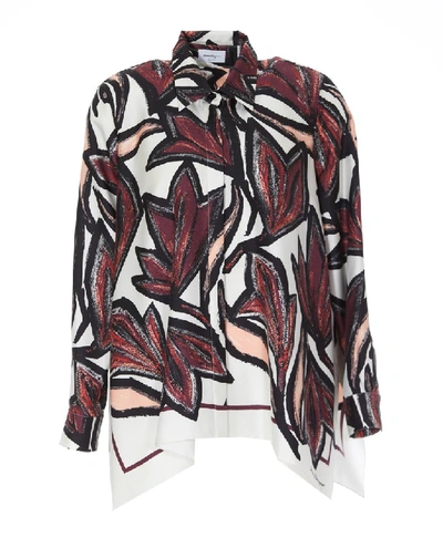 Shop Ferragamo Salvatore  Printed Shirt In Multi