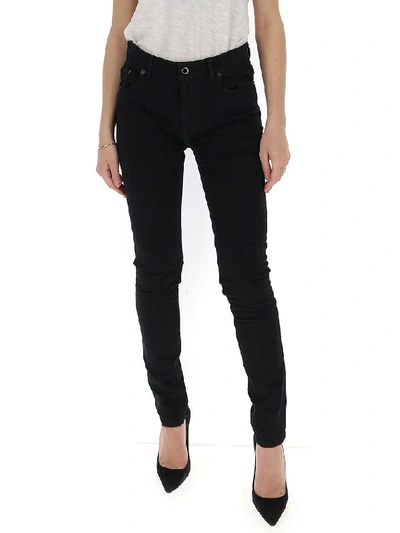 Shop Balenciaga Skinny Fit Jeans In Black