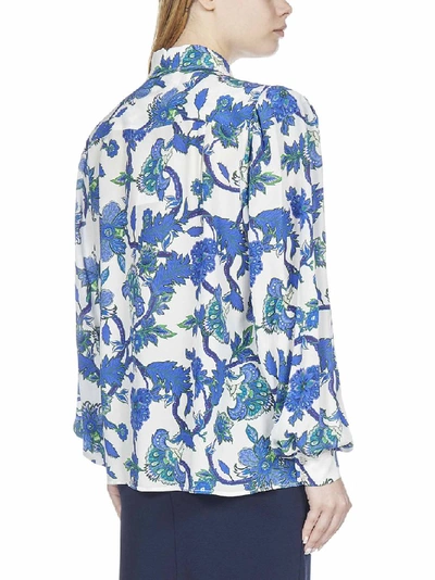 Shop Givenchy Floral Print Shirt In Multi
