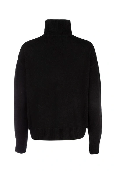 Shop 's Max Mara Turtleneck Sweater In Black