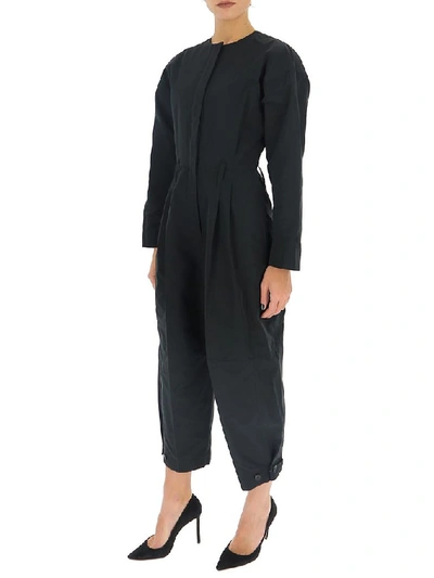Shop Givenchy Cargo Jumpsuit In Black