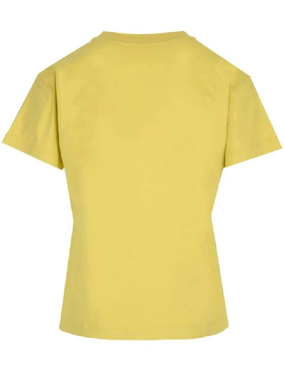 Shop See By Chloé Logo T In Yellow
