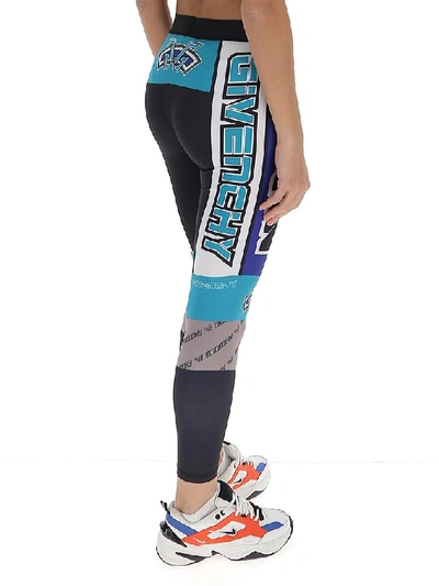Shop Givenchy Printed Leggings In Multi
