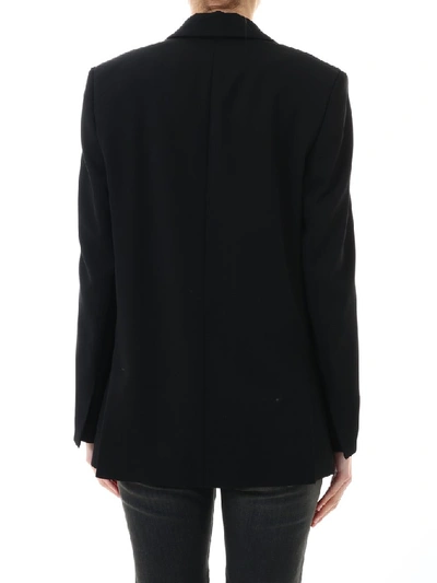 Shop Stella Mccartney Single Buttoned Blazer In Black