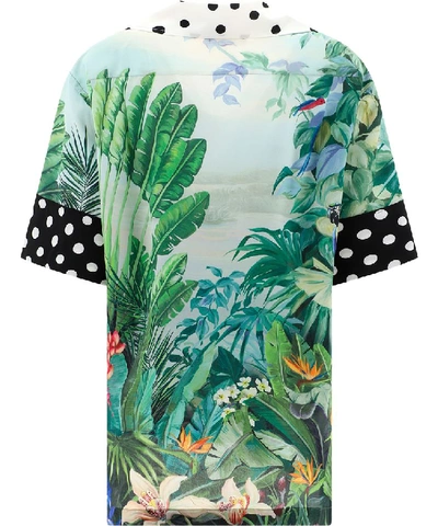 Shop Dolce & Gabbana Jungle Print Shirt In Multi