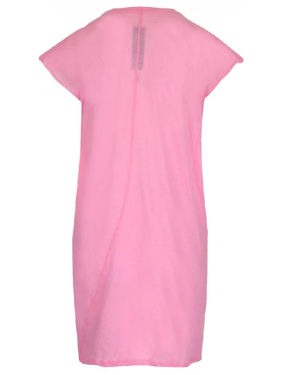 Shop Rick Owens Deep V Neck Top In Pink