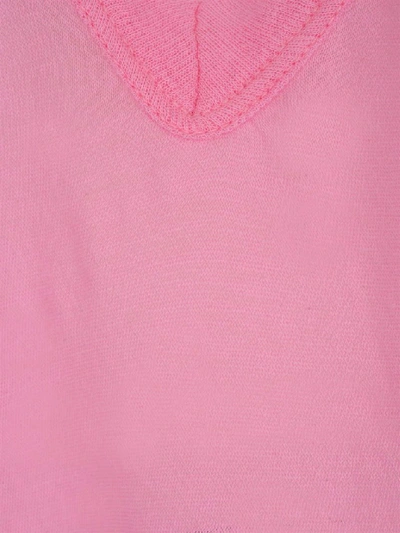 Shop Rick Owens Deep V Neck Top In Pink