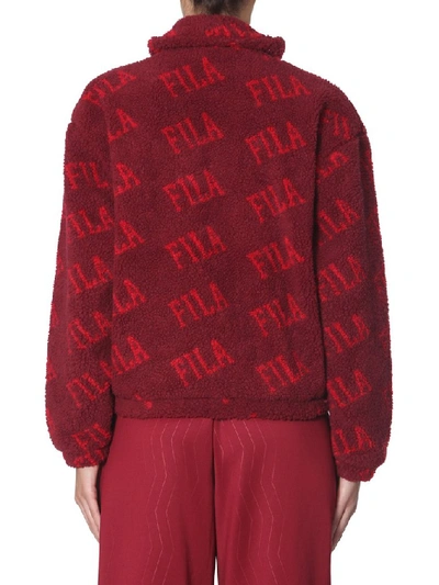 Shop Fila Jayla Sweatshirt In Red