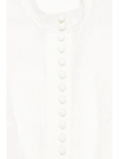 Shop Zimmermann Buttoned Shirt In White
