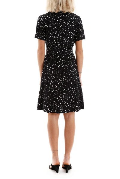 Shop A.p.c. Camille Mini Dress In Black