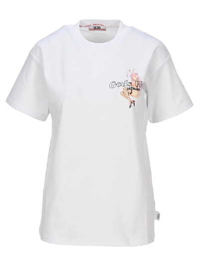 Shop Gcds Licious Graphic Print T In White