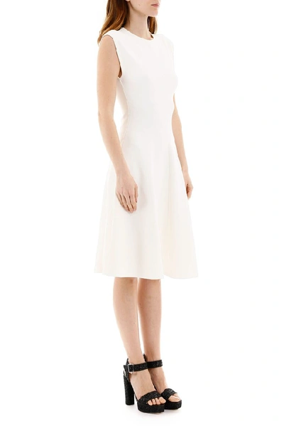 Shop Stella Mccartney Flared Sleeveless Dress In White