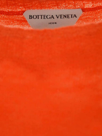 Shop Bottega Veneta Crewneck Sweater In Orange