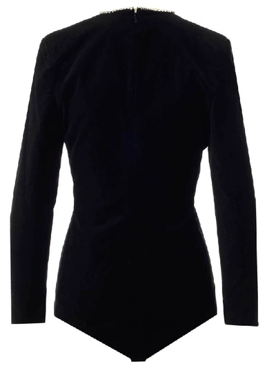 Shop Isabel Marant Qabea Bodysuit In Black