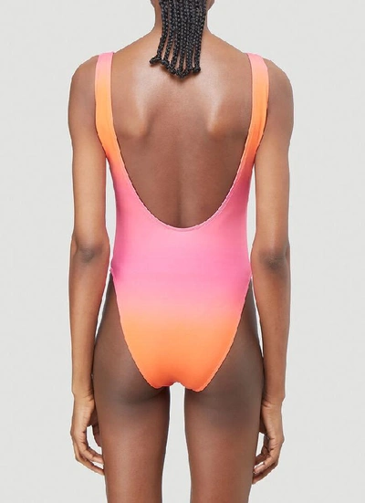 Shop Jacquemus La Maillot Camerio Swimsuit In Multi