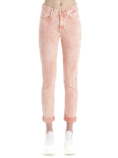 Shop Stella Mccartney Skinny Boyfriend Jeans In Pink