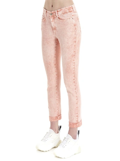 Shop Stella Mccartney Skinny Boyfriend Jeans In Pink