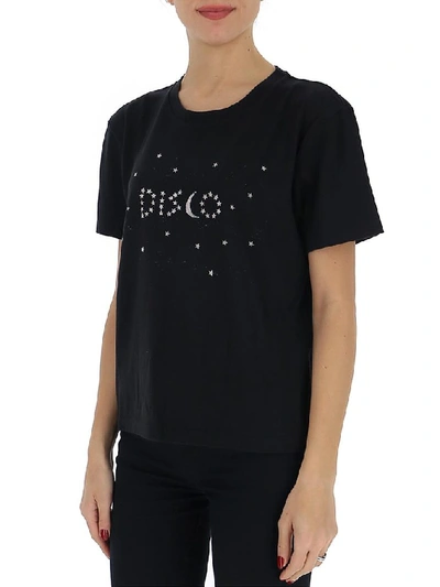 Shop Saint Laurent Disco T In Black