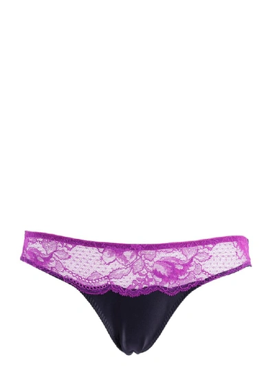 Shop Stella Mccartney Low Rise Briefs In Purple