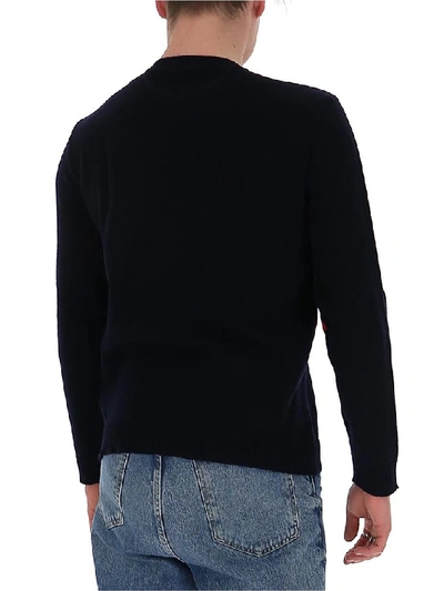 Shop Valentino Vlogo Sweater In Black