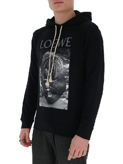 Shop Loewe Lord Of The Flies Hoodie In Black