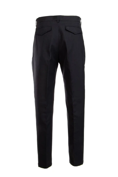 Shop Dior Homme Tailored Pants In Navy