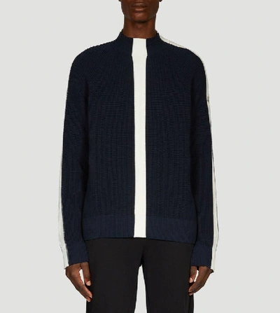 Shop Moncler Colour Block Sweater In Multi
