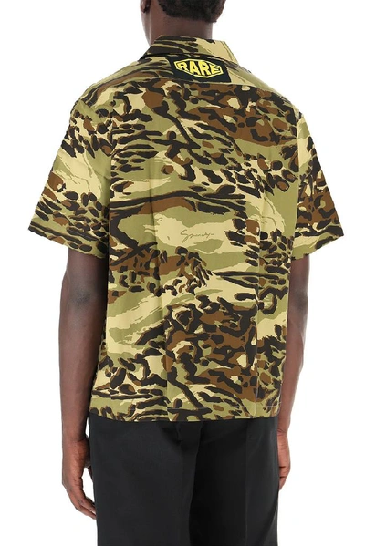 Shop Givenchy Camouflage Print Shirt In Multi