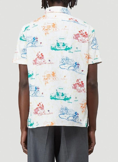 Shop Gucci X Disney Mickey Mouse Shirt In White
