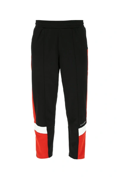 Shop Givenchy Panelled Trackpants In Black