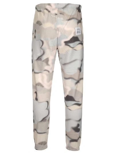 Shop Heron Preston Camouflage Print Track Trousers In Grey
