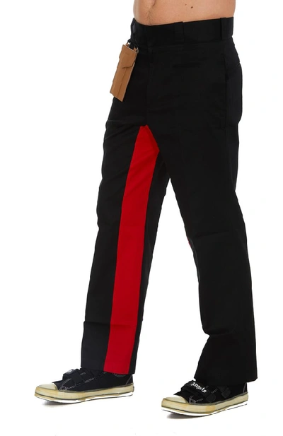 Shop Palm Angels Pocket Detail Trousers In Black