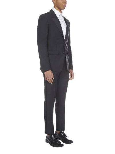 Shop Givenchy Slim Fit Tuxedo Suit In Black