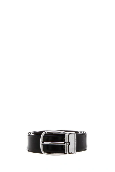 Shop Dolce & Gabbana Buckled Belt In Black