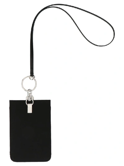 Shop Givenchy Logo Phone Holder In Black