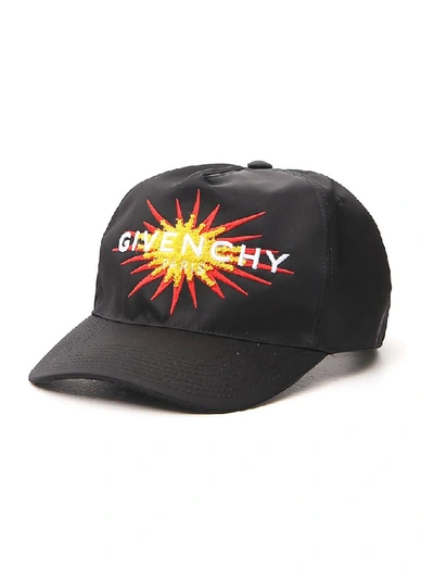 Shop Givenchy Logo Hat In Black