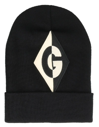 Shop Gucci G Logo Beanie In Black