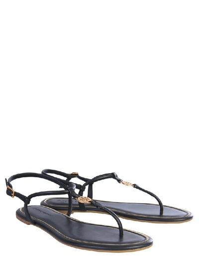 Shop Tory Burch Emmy Slingback Sandals In Black