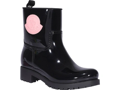 Shop Moncler Ginette Boots In Black