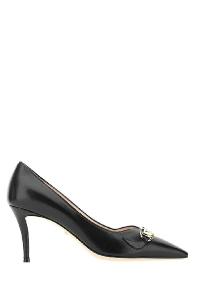 Shop Gucci Zumi Pumps In Black