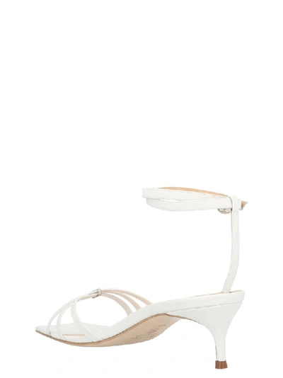 Shop By Far Kaia Sandals In White