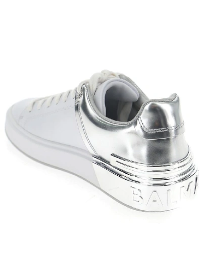 Shop Balmain Metallic In White