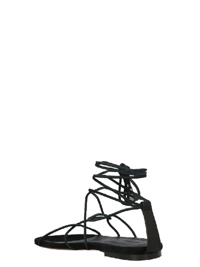 Shop Isabel Marant Jindia Ankle Strap Sandals In Black