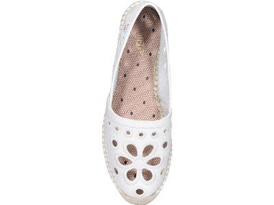 Shop Red Valentino Embroidered Espadrilles In White
