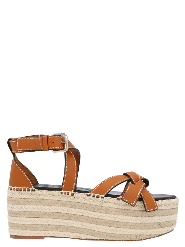 loewe gate sandals