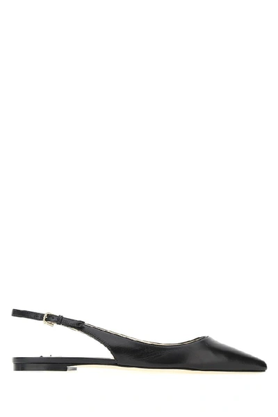 Shop Jimmy Choo Erin Flats In Black