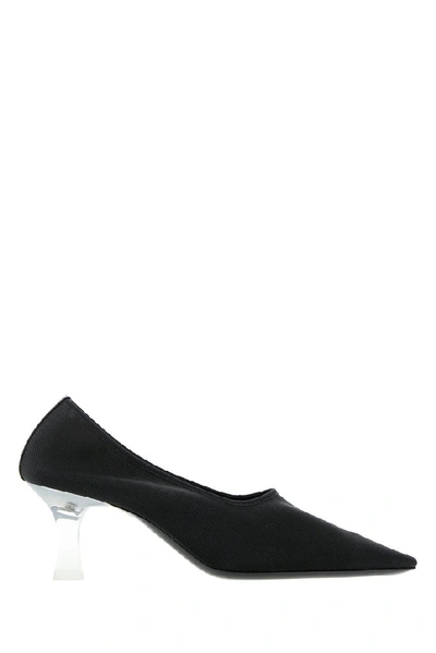 Shop The Row Pointed Toe Sock Pumps In Black