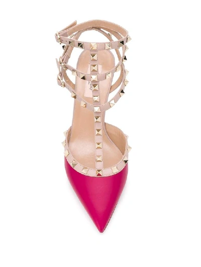 Shop Valentino Garavani Rockstud Pumps In Pink