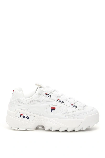 Shop Fila D In White