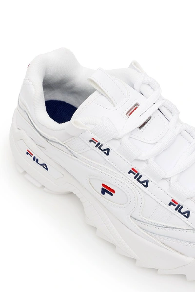 Shop Fila D In White